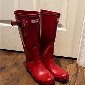 Hunter Classic Red Rain Boots